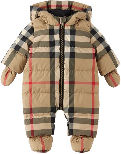 burberry dress baby girl sale|burberry snowsuit baby girl.